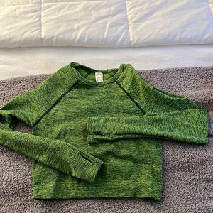 Fabletics Cropped Long Sleeve Top